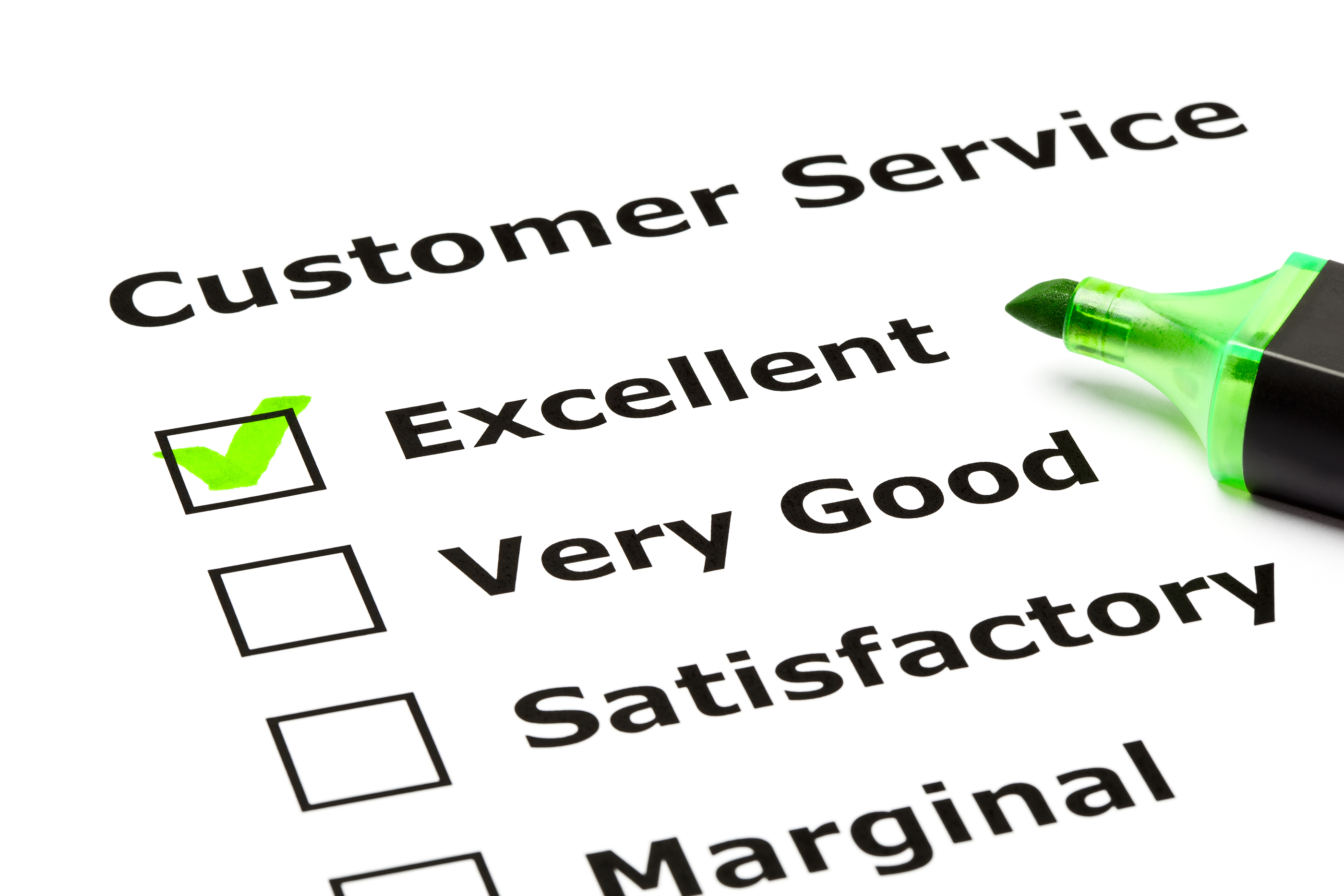Tell a story about excellent customer service!